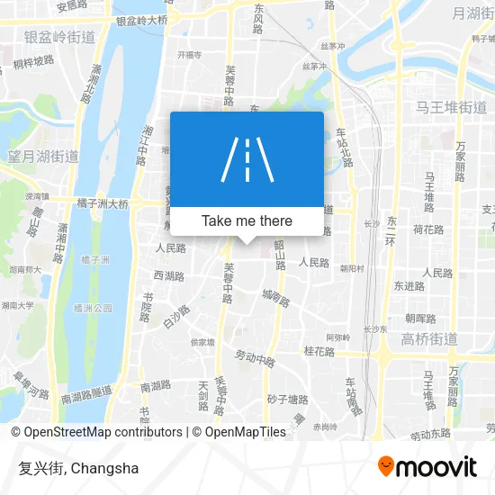 复兴街 map