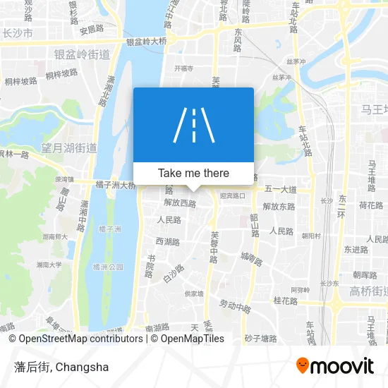 藩后街 map