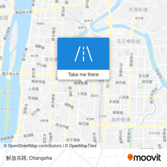 解放东路 map