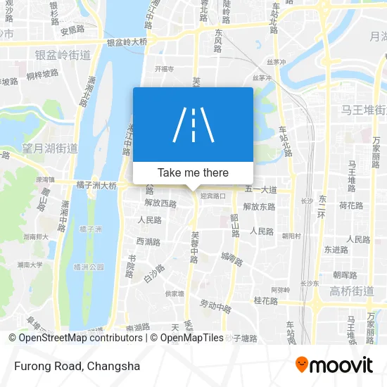 Furong Road map