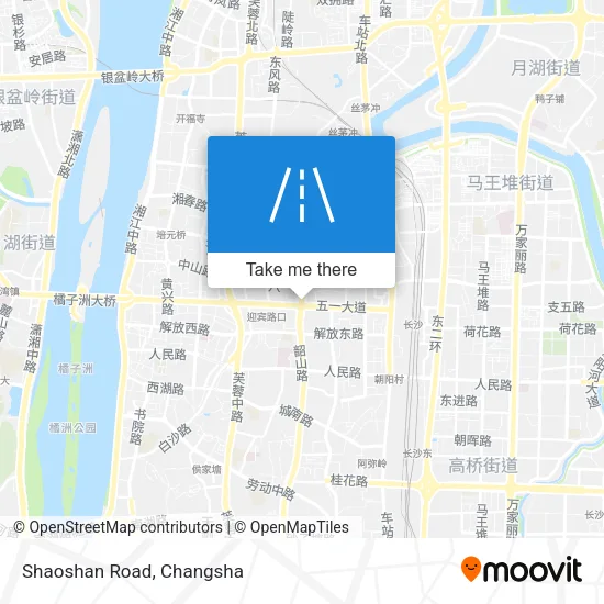 Shaoshan Road map
