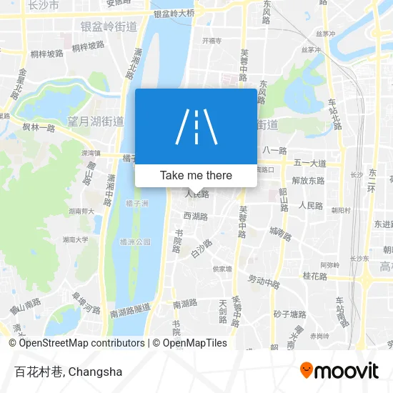 百花村巷 map
