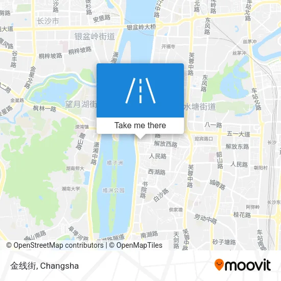 金线街 map