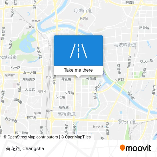 荷花路 map
