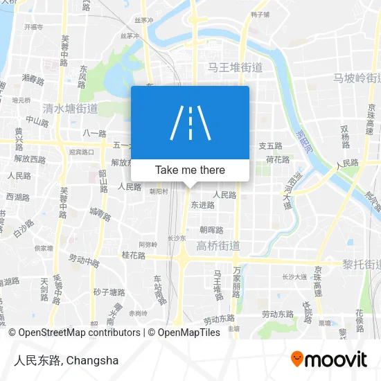 人民东路 map