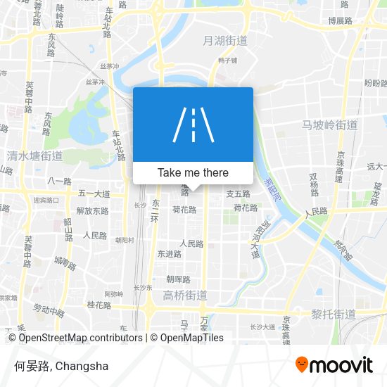 何晏路 map