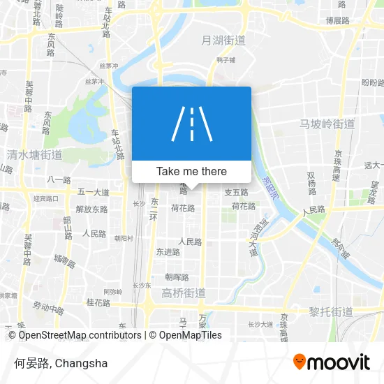 何晏路 map