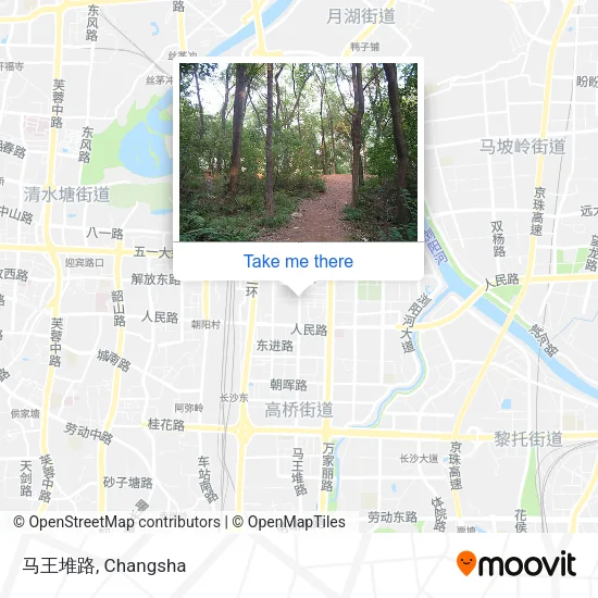 马王堆路 map