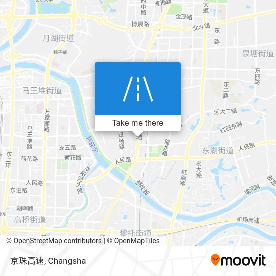 京珠高速 map