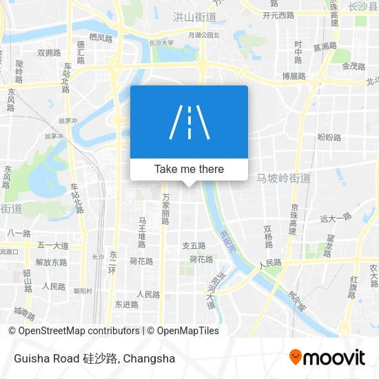 Guisha Road 硅沙路 map
