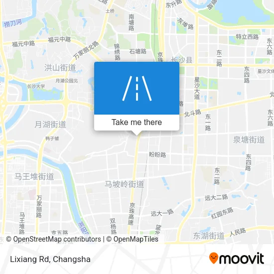Lixiang Rd map
