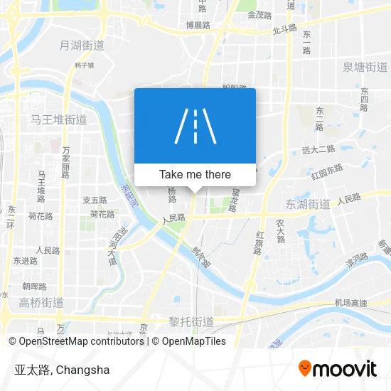 亚太路 map