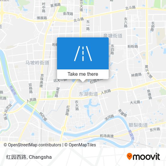 红园西路 map