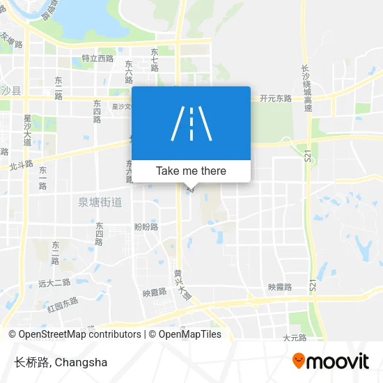 长桥路 map