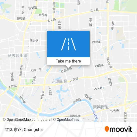 红园东路 map