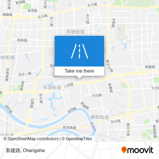 新建路 map