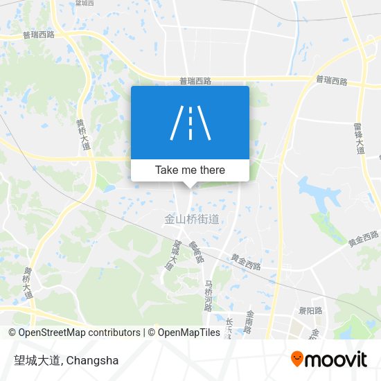 望城大道 map