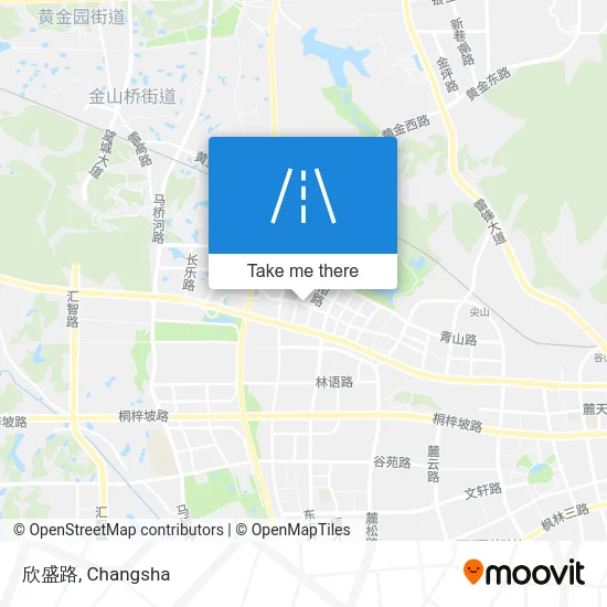欣盛路 map