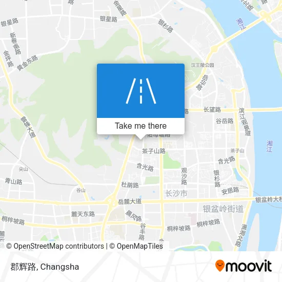 郡辉路 map