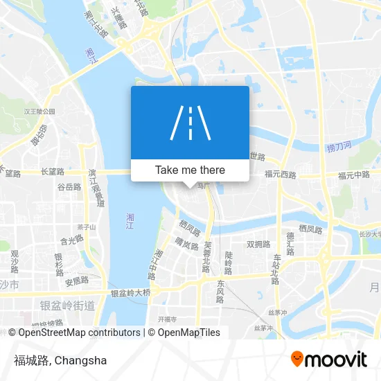 福城路 map