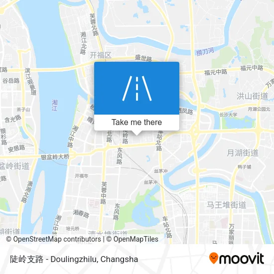 陡岭支路 - Doulingzhilu map