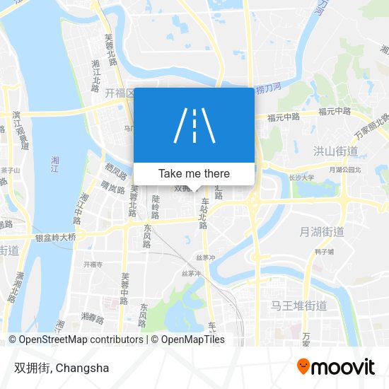 双拥街 map