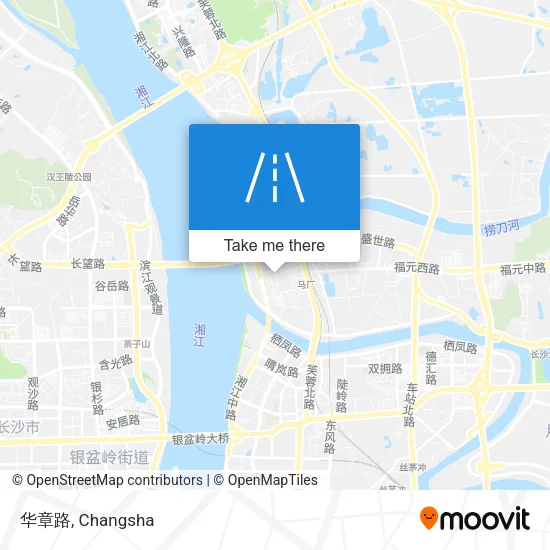 华章路 map