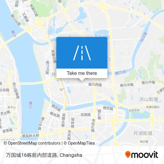 万国城16栋前内部道路 map