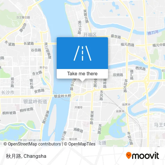 秋月路 map