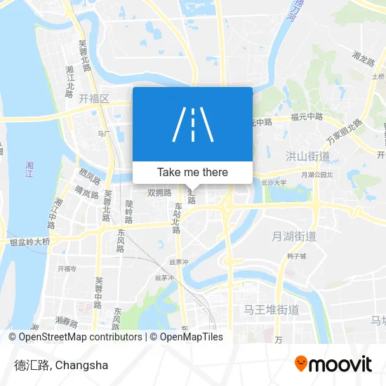 德汇路 map