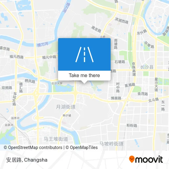 安居路 map