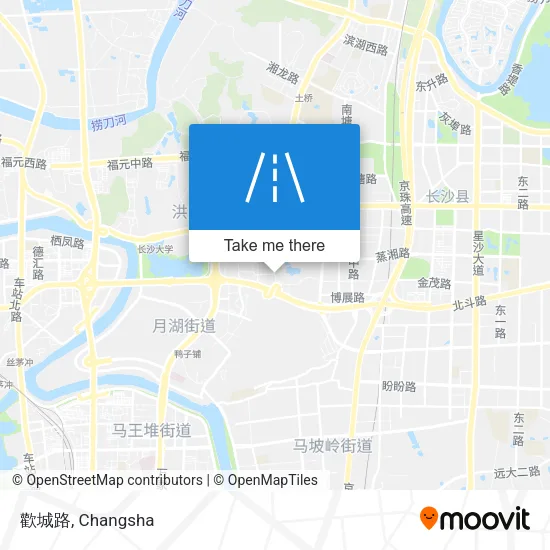 歡城路 map