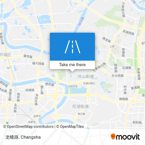 龙蟠路 map