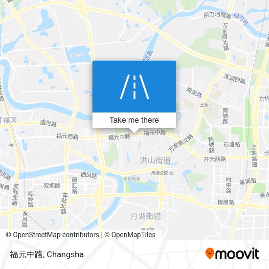 福元中路 map