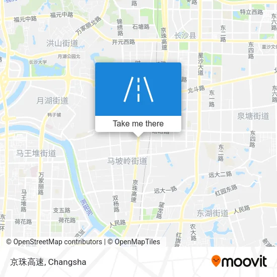 京珠高速 map