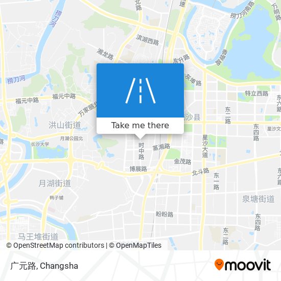 广元路 map