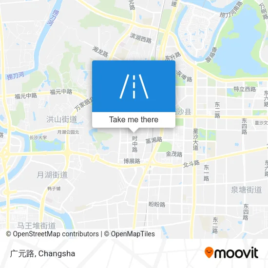 广元路 map