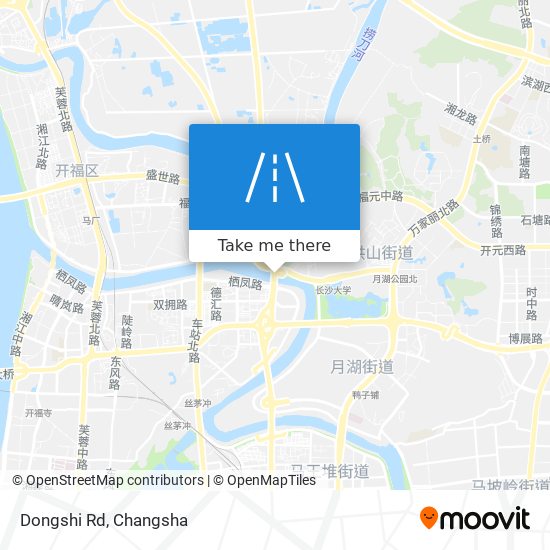 Dongshi Rd map