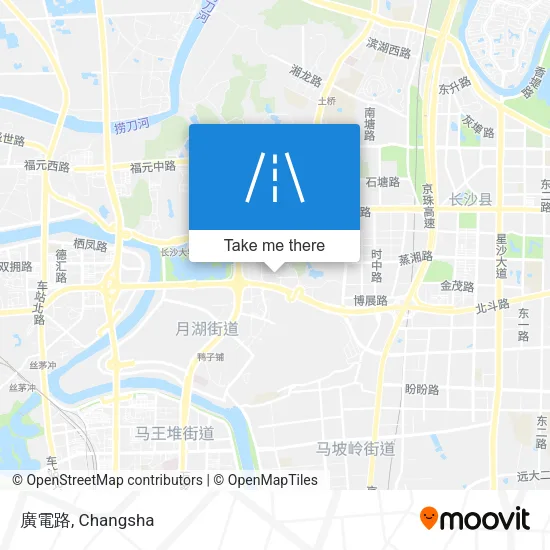 廣電路 map