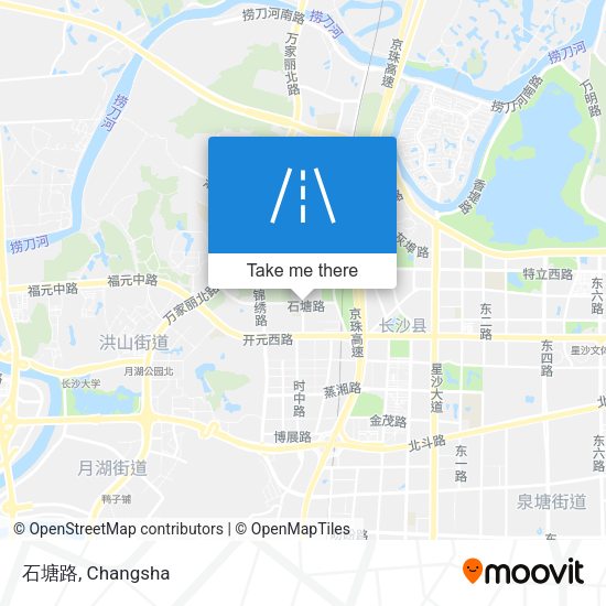 石塘路 map