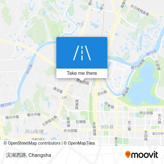 滨湖西路 map