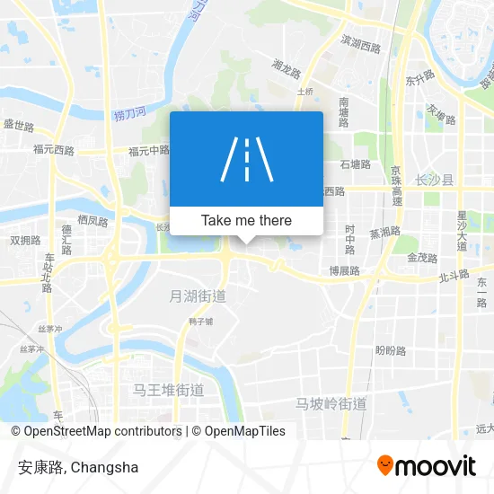 安康路 map