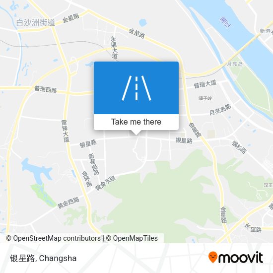 银星路 map