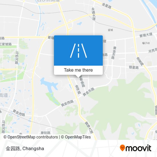 金园路 map