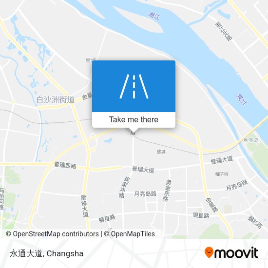 永通大道 map