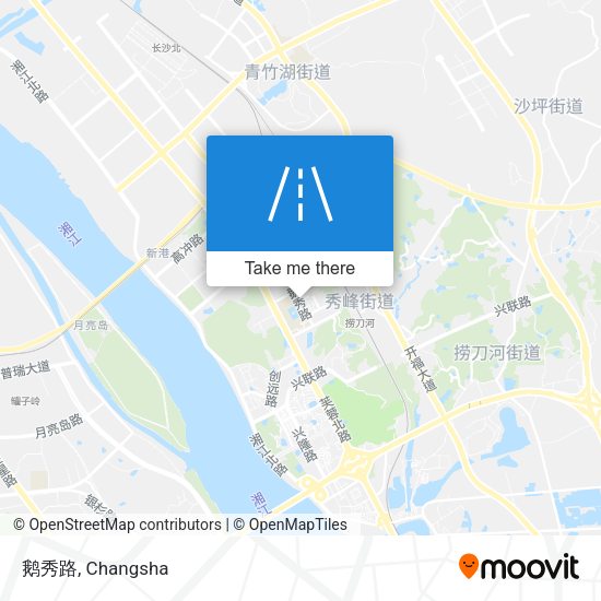 鹅秀路 map