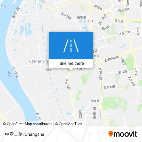 中意二路 map