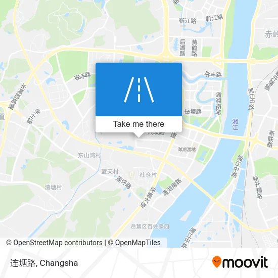 连塘路 map