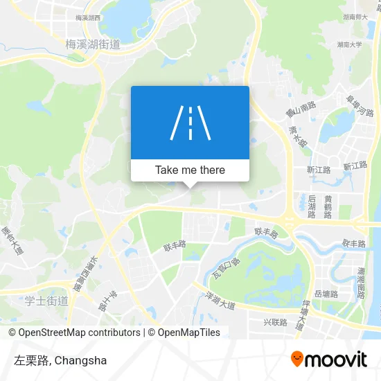 左栗路 map