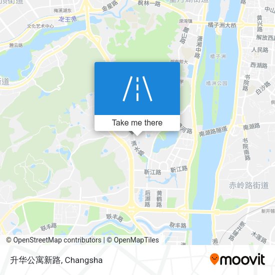 升华公寓新路 map